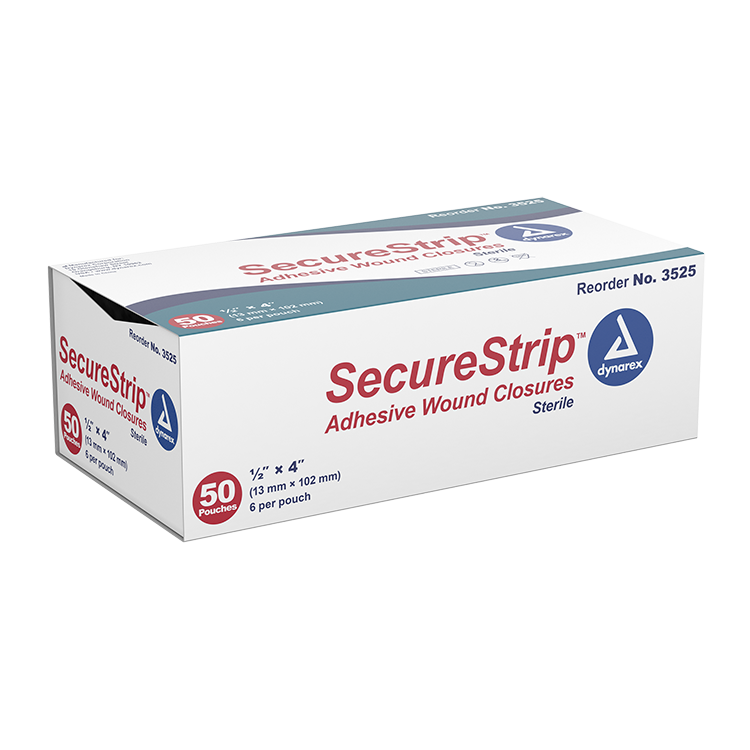 Dynarex SecureStrip Adhesive Wound Closures - Sterile