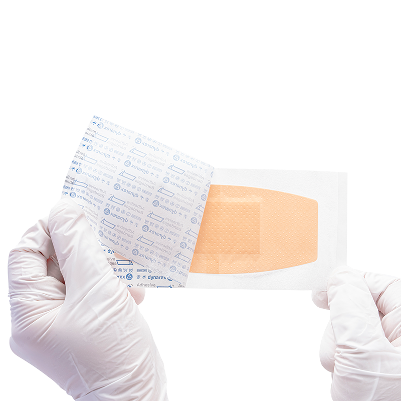 Dynarex DynaSafety Steer Plastic Adhesive Bandages - Sterile