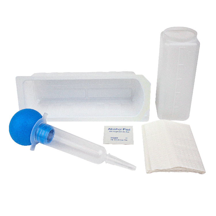 Irrigation Tray w/ Bulb Syringe | Box-20