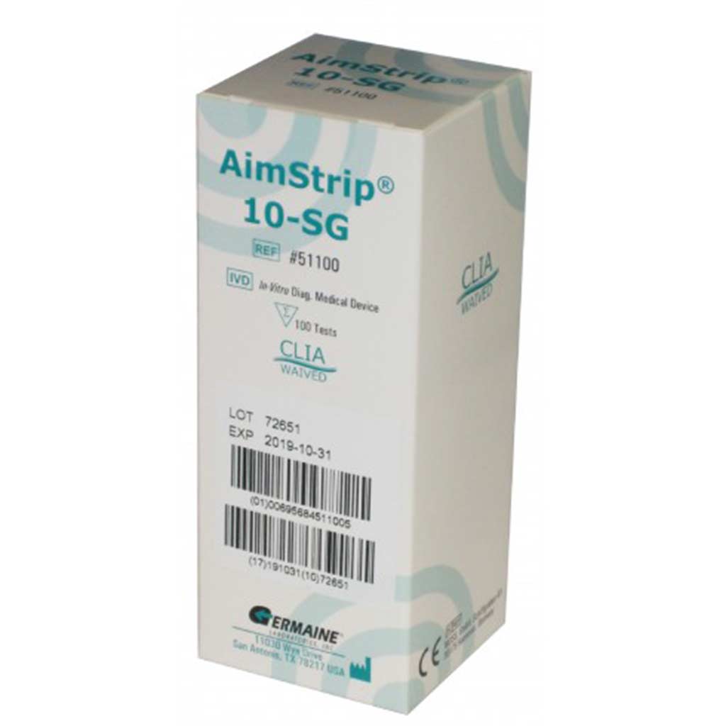 AimStrip® 10-SG, 100/Bottle