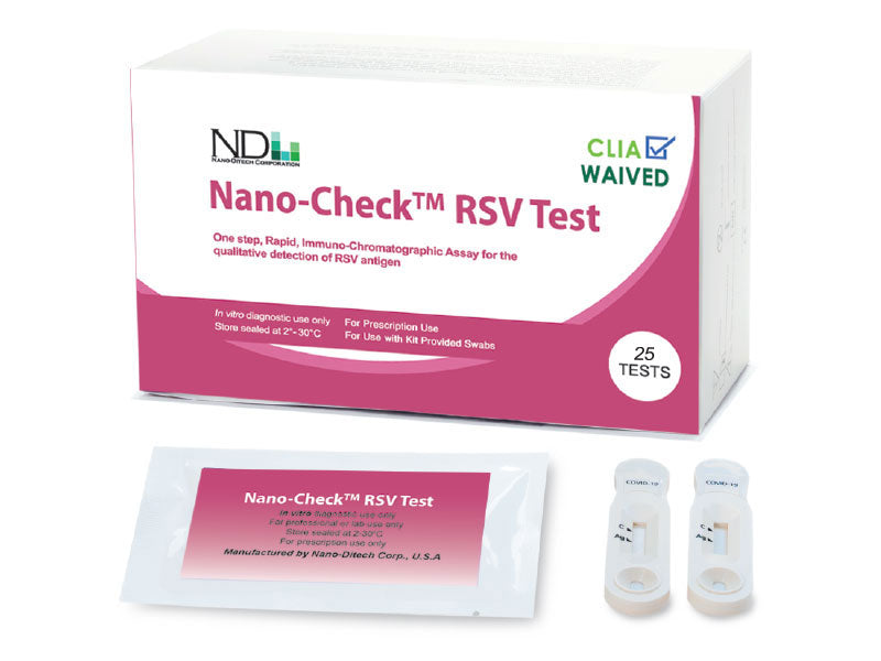 Nanoditech Nano-Check™ RSV Test-25/Box