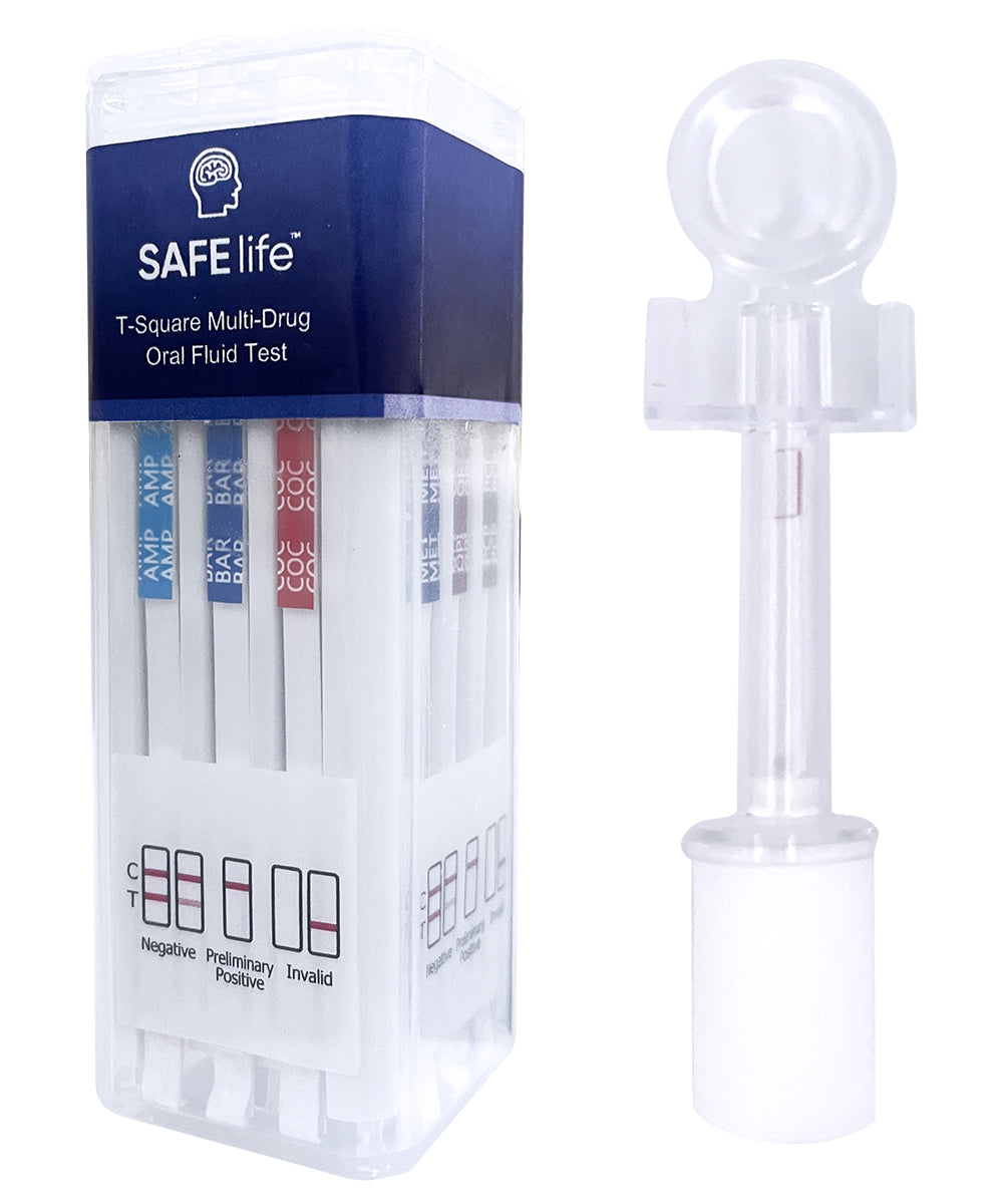 SAFElife™ Multi-Drug Oral Fluid Tests Box-100