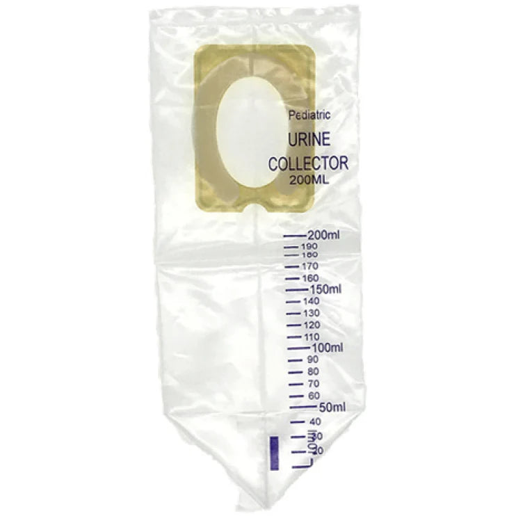 Pediatric 200mL Urine Collector, Sterile