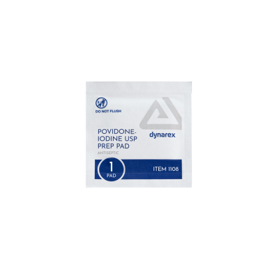 Povidone Iodine Prep Pad | Box-100