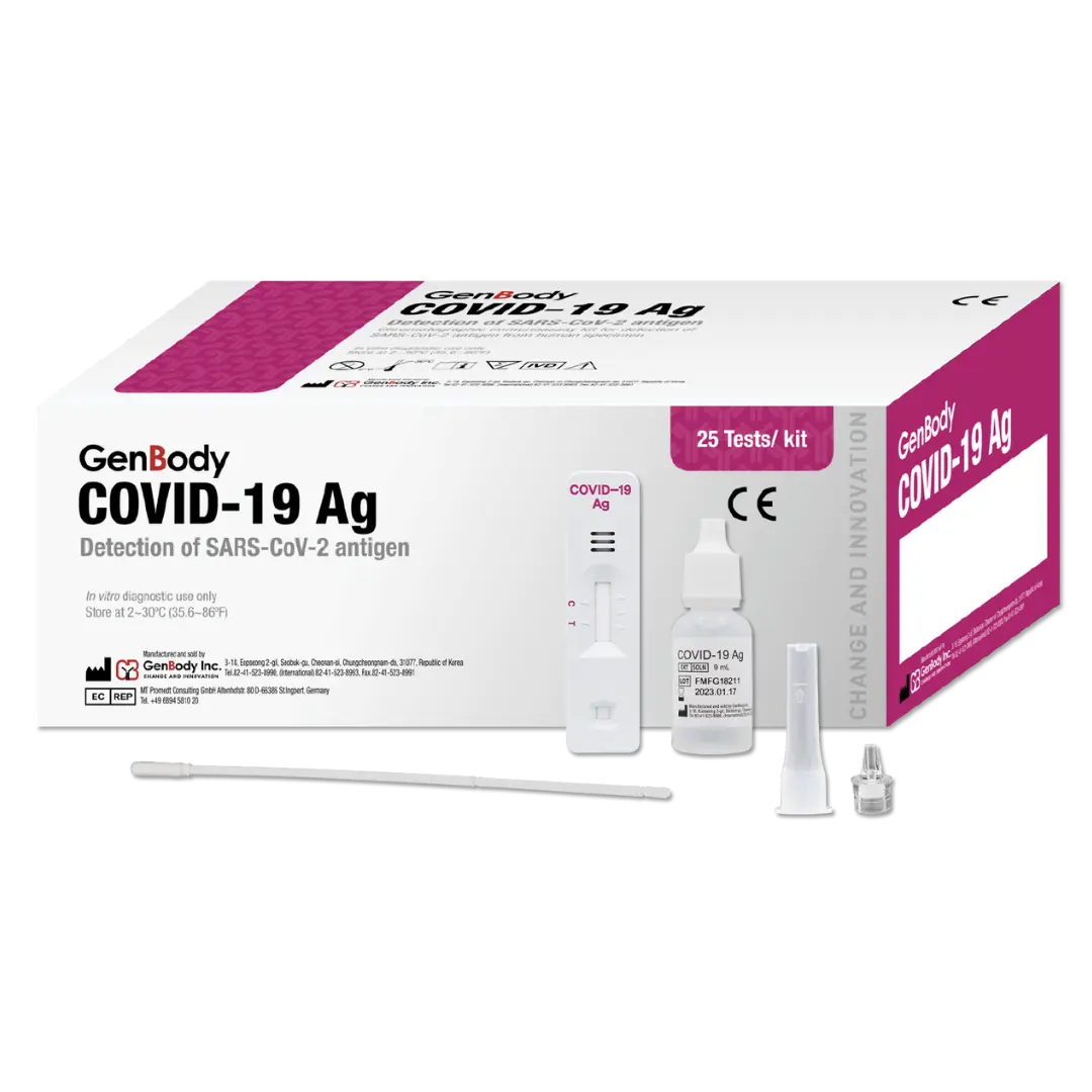 Genbody COVID-19 Rapid Antigen Test-25/Box